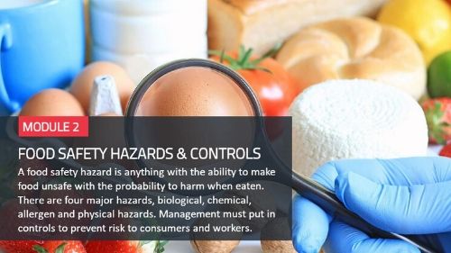 Food Safety HACCP level 3 training