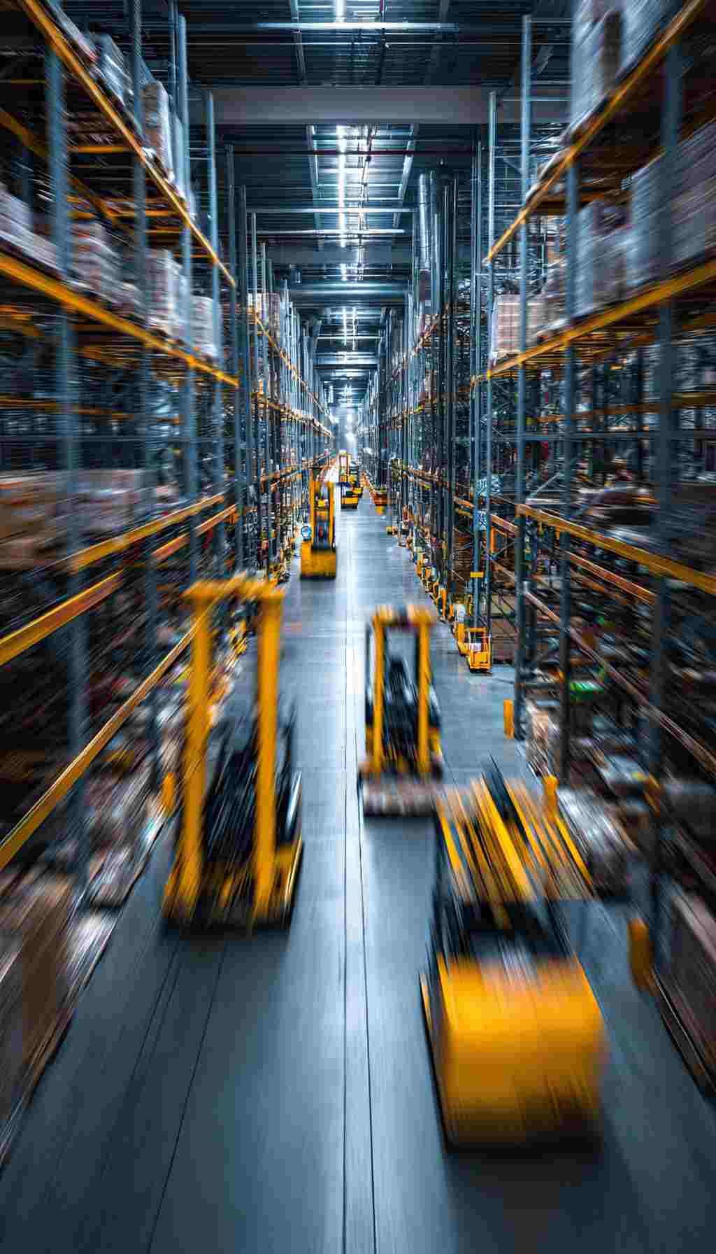 Digital Innovation and Safety Transformation in Irish Construction and Manufacturing Automated warehouse with advanced safety systems and digital tools symbolising Ireland’s shift toward data-driven quality management and modern construction safety.