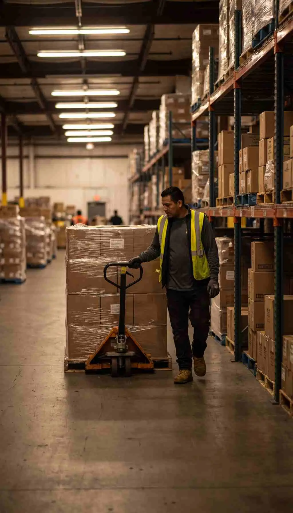 Warehouse Manual Handling Using a Pallet Truck Warehouse Manual Handling Using a Pallet Truck
