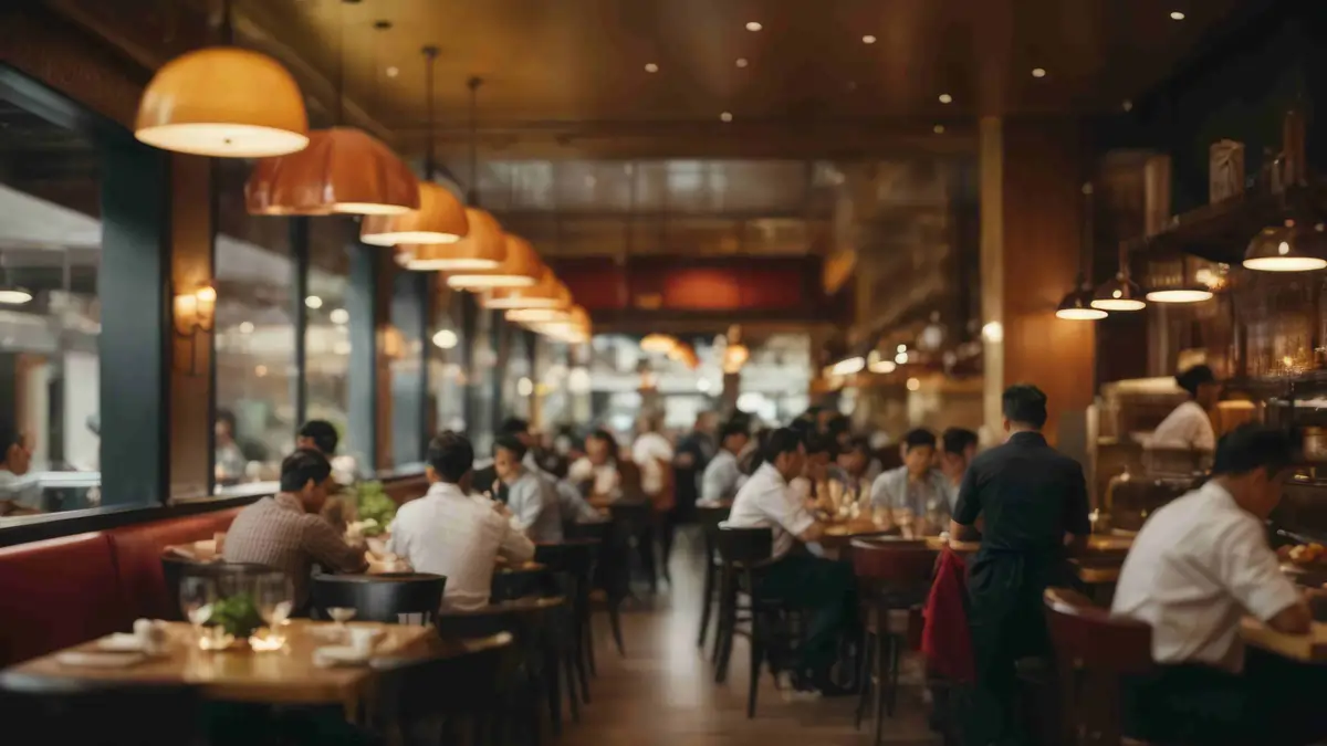 Worker seated in a waiting area holding her lower back in pain while a colleague offers water