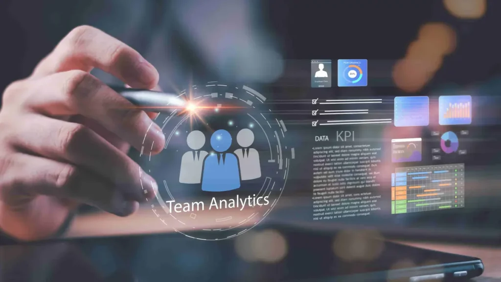 Digital dashboard displaying team analytics and HACCP training compliance data in Ireland