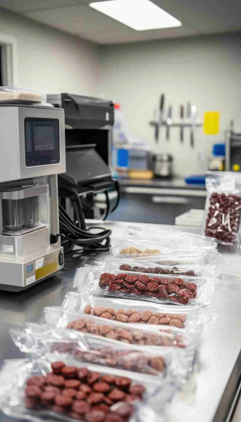 food waste Ireland (16) Food production worker lifting a heavy box onto a pallet using manual handling techniques in a warehouse