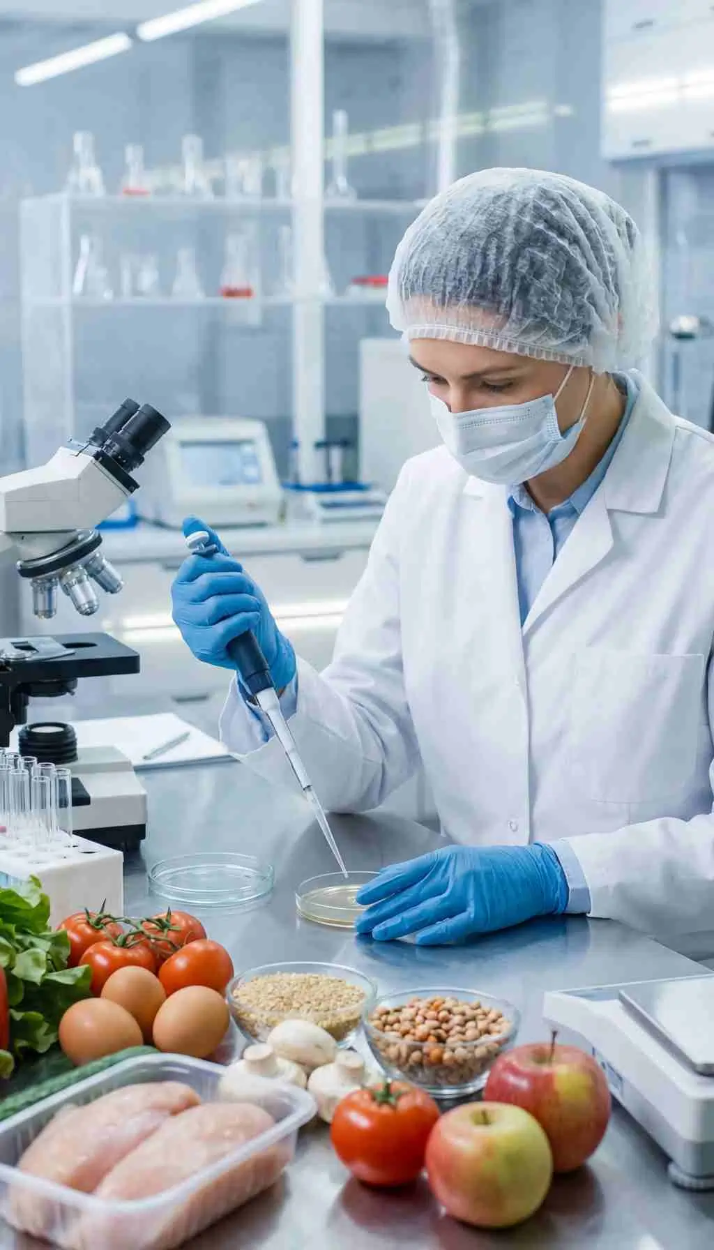 food waste Ireland - 2026-02-12T203049.476 Warehouse worker bending and lifting a heavy cardboard box from a pallet, demonstrating manual handling risk