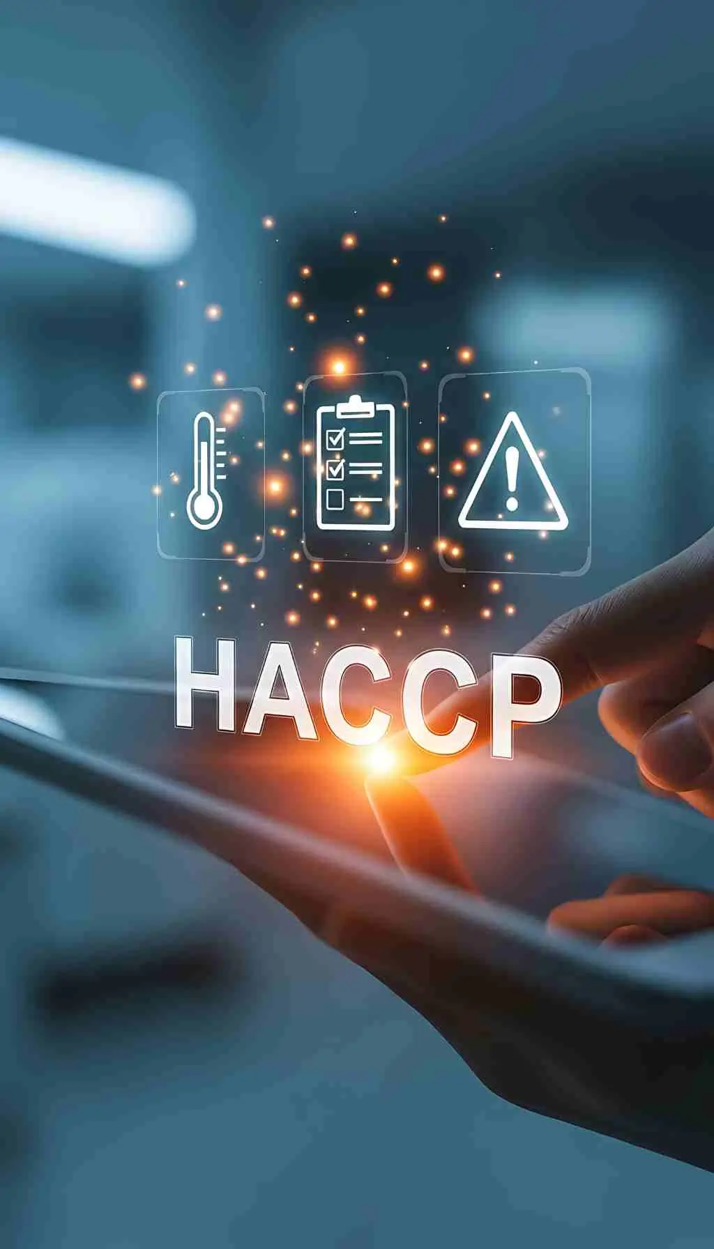 food waste Ireland - 2026-02-12T232821.410 Food handler holding HACCP Level 3 food safety certificate,